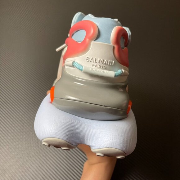 Balmain Blue & Pink Unicorn Sneakers Balmain - Picture 4 of 9